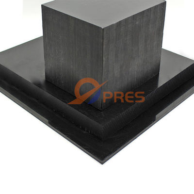 Buen precio Hoja reforzada con fibra de carbono de 10% de color negro CF10 pps en línea